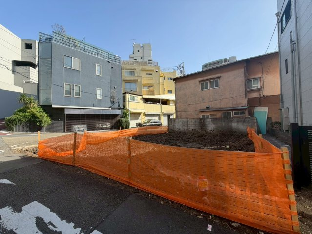 渋谷区神宮前　建築条件なし売地の外観