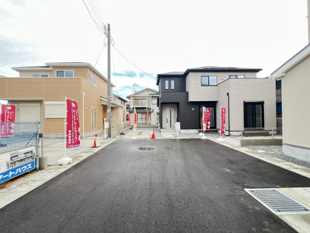 橿原市第1忌部町　全3棟の前面道路含む現地写真