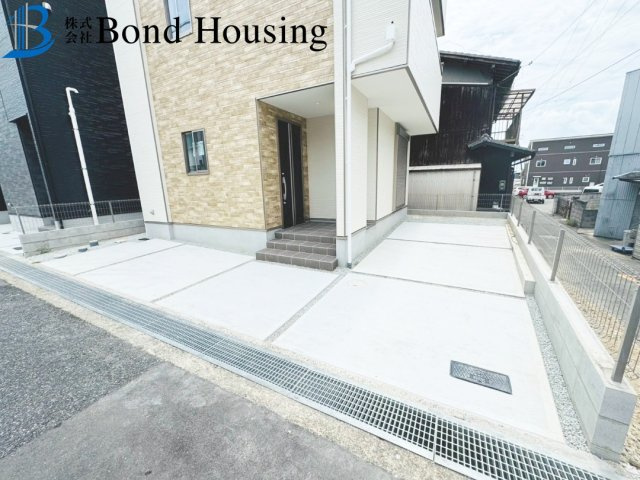 山電 東二見駅徒歩9分　駐車2台　魚住町西岡　1号棟　新築戸建の区画図