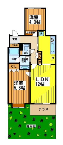 【間取り】 | 明大前パークホームズ