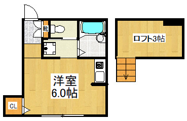 ランディー高石Bの間取り