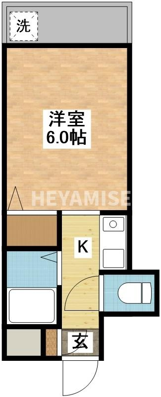 メゾンエスポワール家野町の間取り