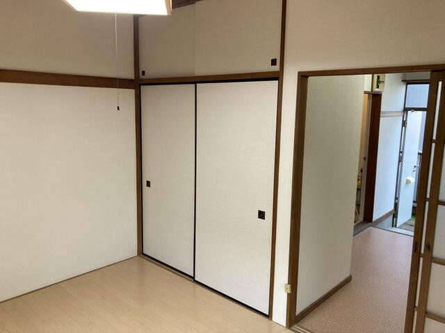 天袋のある１間の収納！