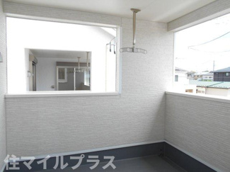 【バルコニー】 | 郡山市安積町笹川新築一戸建て9棟 | バルコニーがあります