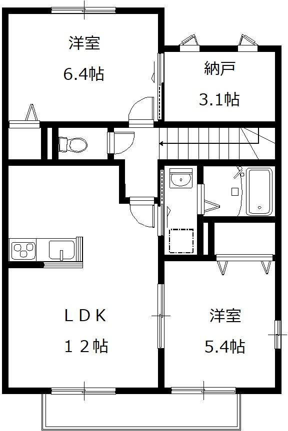 アムールの間取り