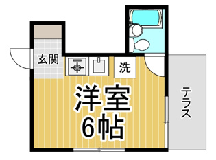 リベラール美園の間取り