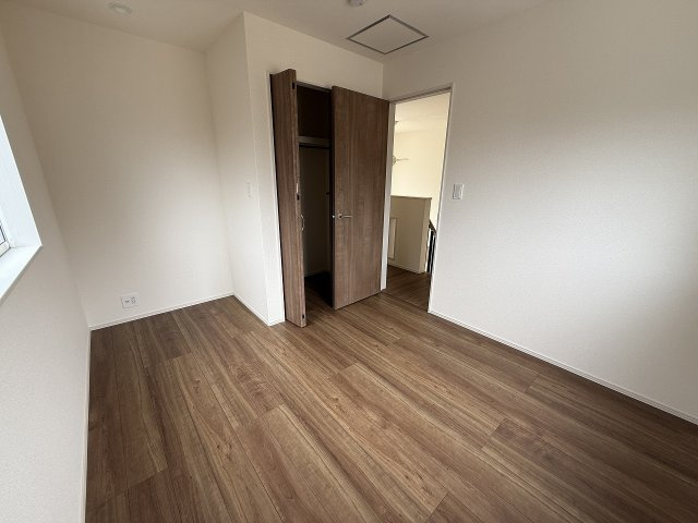今宿上ノ原　新築戸建　７棟の洋室|洋室北5.25帖