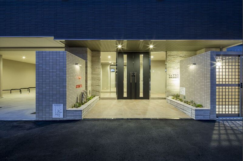 サヴォイ　ソリディティ　那珂小学校区のエントランス|サヴォイ　ソリディティ