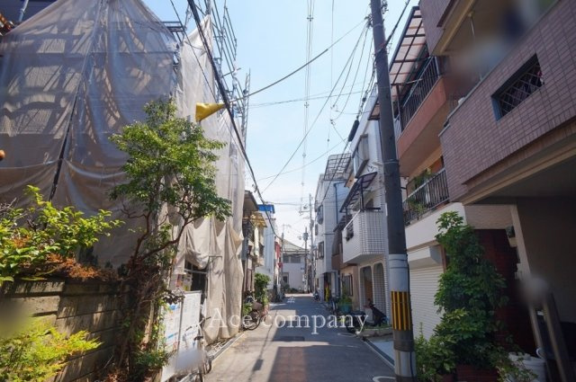 【前面道路含む現地写真】 | 東大阪市大蓮北3丁目 | 【前面道路：幅員約4.3ｍ】