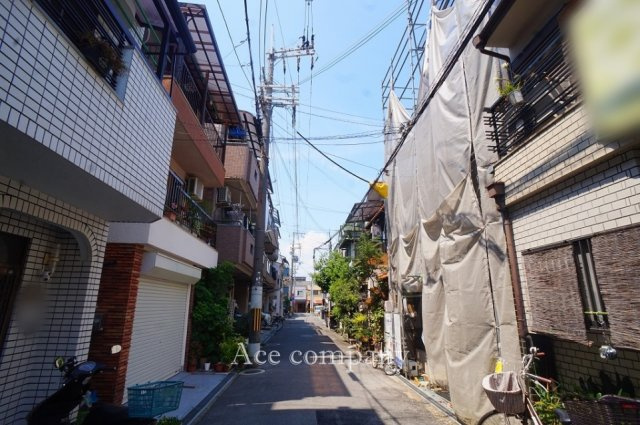 【前面道路含む現地写真】 | 東大阪市大蓮北3丁目 | 【前面道路：幅員約4.3ｍ】