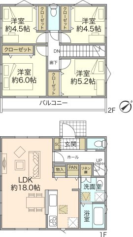 Vergarden鴨居 新築全5棟 の画像