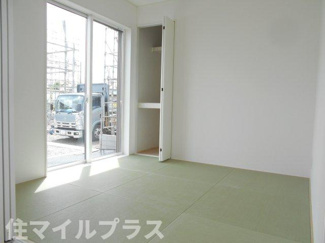 【和室】 | 郡山市安積町笹川新築一戸建て9棟 | 来客時にも便利な和室付き