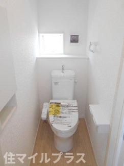 【トイレ】 | 郡山市安積町笹川新築一戸建て9棟 | トイレも気になるポイント