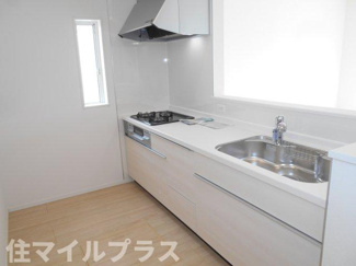 【キッチン】 | 郡山市安積町笹川新築一戸建て9棟 | キッチンでお料理をお楽しみください