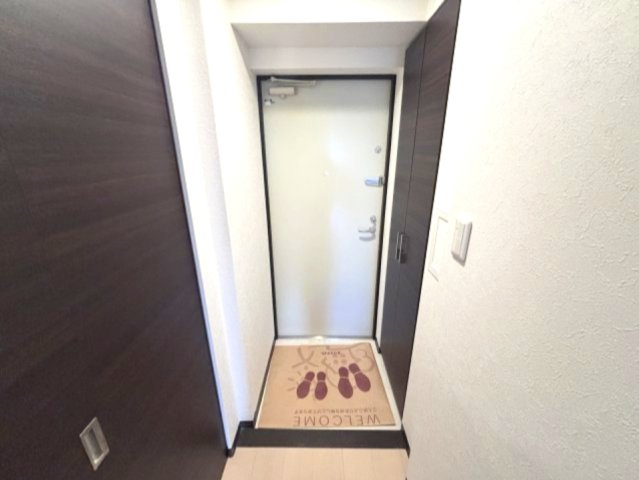 庵の玄関