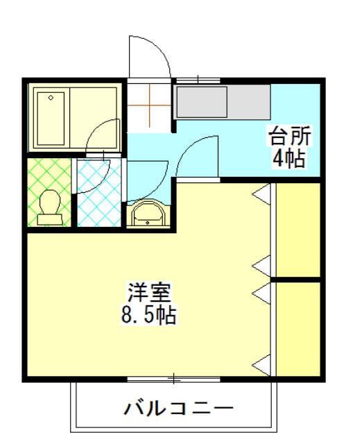 イーストハイツの間取り