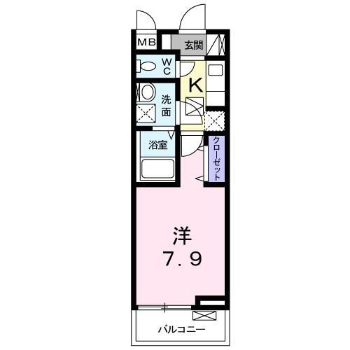 レガーロ　フェリーチェの間取り