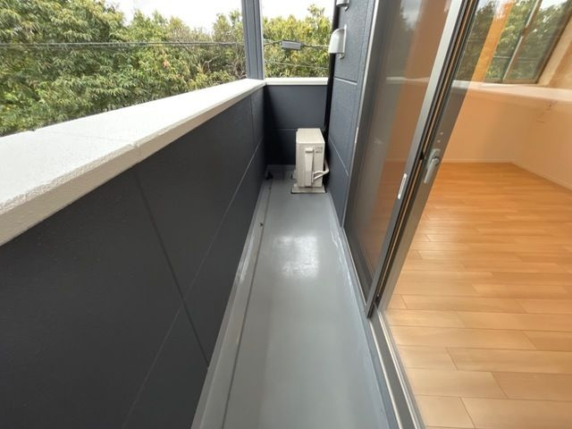 ユースハイムのバルコニー