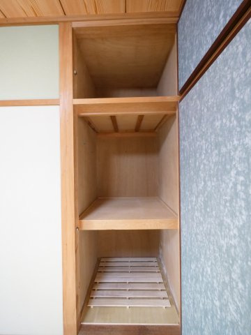 吉備津グリーンハイツの収納|※写真は別の部屋のものです。