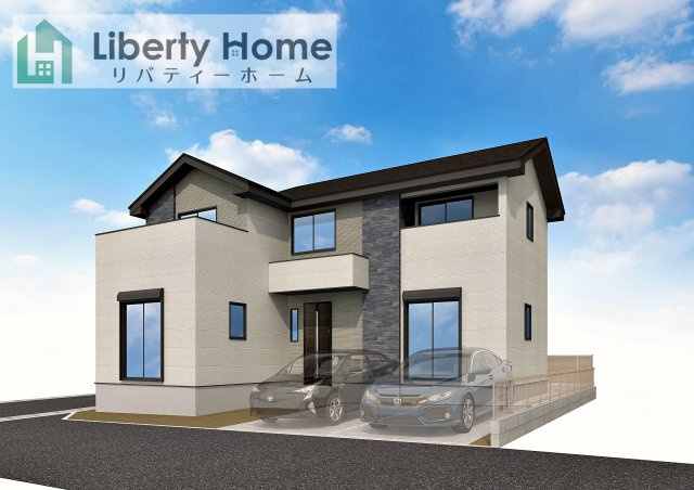 土浦市文京町1期　新築戸建　1号棟