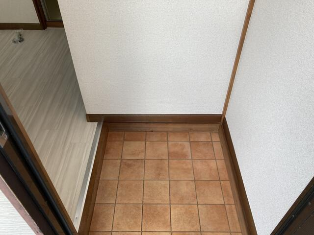 開放的な玄関口です。