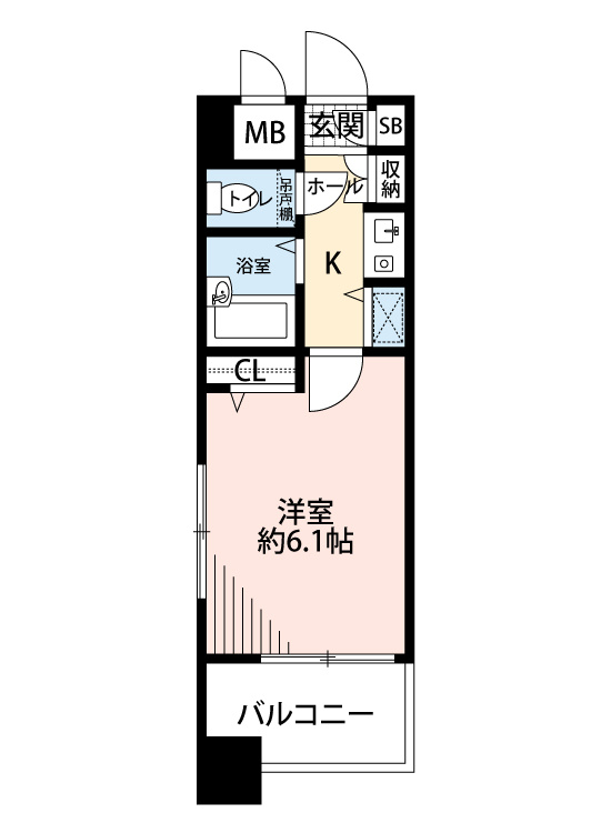 ダイナコート小倉下到津Ⅱ　11階の間取り
