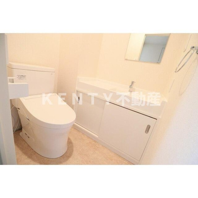 【トイレ】 | ブロンズストーン宇田川 | シンプルで使いやすいトイレです