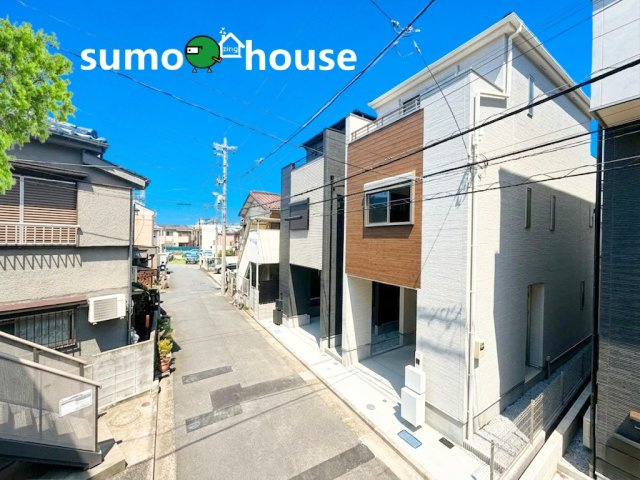 川崎市中原区市ノ坪　№2の前面道路含む現地写真