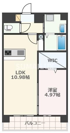 LIBTH南熊本駅の間取り