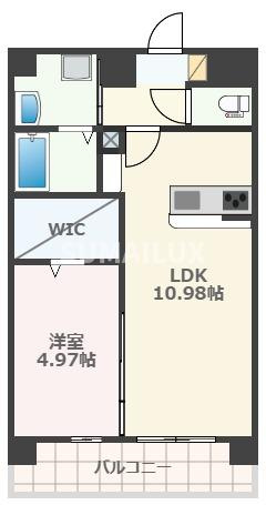 LIBTH南熊本駅の間取り