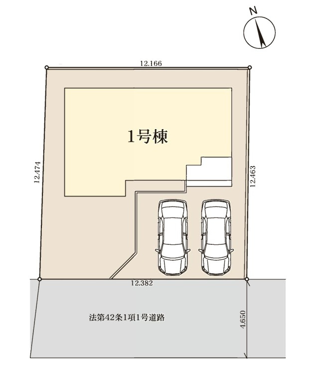 横浜市緑区鴨居4丁目の区画図