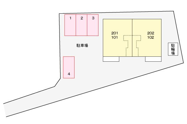 アンティ－ム　　刈谷市近郊の賃貸はクラスホーム刈谷店の駐車場