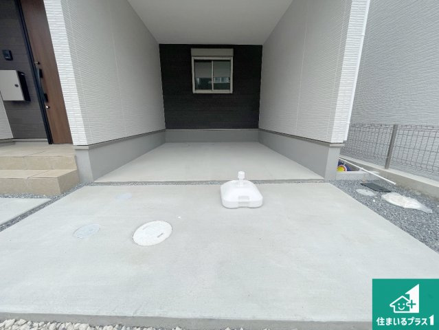 三島郡島本町東大寺　第1期　新築一戸建ての駐車場|駐車スペース！散水栓があるので、こまめに愛車を洗えます！