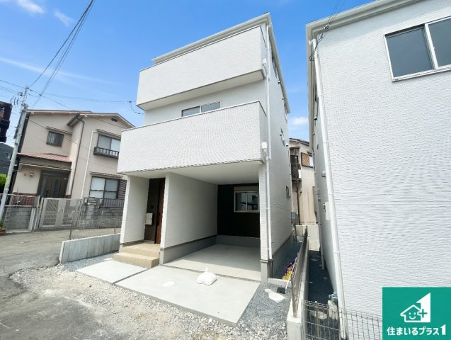 三島郡島本町東大寺　第1期　新築一戸建ての外観|安心の10年保証！外観を美しく保ち、雨水で汚れを落とします！気になることがありましたら、お気軽にお問い合わせください！