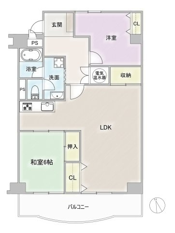 パールマンション金山の間取り