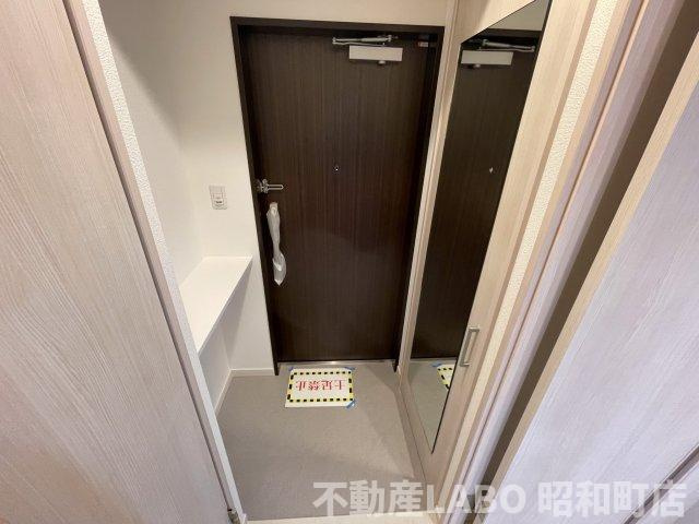 スプランディッド阿倍野の玄関