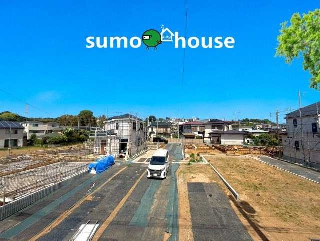 横浜市泉区新橋町6期　2号棟の前面道路含む現地写真|前面道路含む現地写真です
