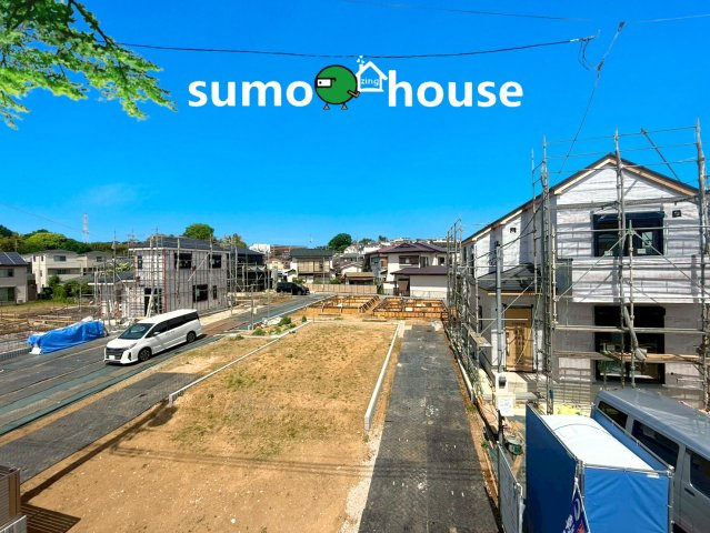 横浜市泉区新橋町6期　1号棟の前面道路含む現地写真|前面道路含む現地写真です