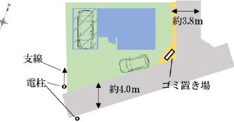 新座市栗原3丁目　新築一戸建　西武池袋線　ひばりが丘の区画図