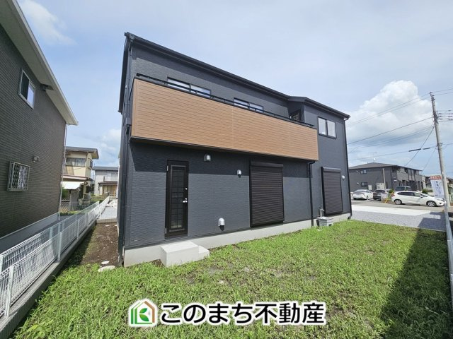 LiveleGarden.S上三川町上三川第11の庭|大きなお庭でご家族や友人を招いてＢＢＱもできますね！お子様の水遊びにもぴったりです☆