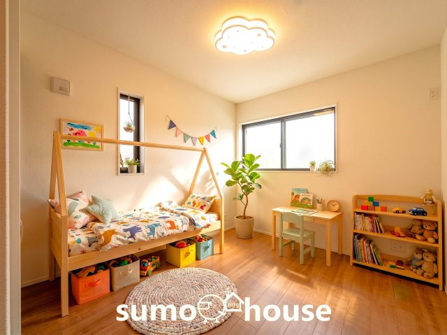 横浜市泉区新橋町6期　3号棟の子供部屋|お子さんのお部屋にいかがでしょうか