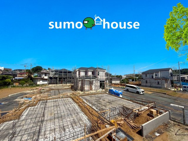 横浜市泉区新橋町6期　5号棟の前面道路含む現地写真|前面道路含む現地写真です