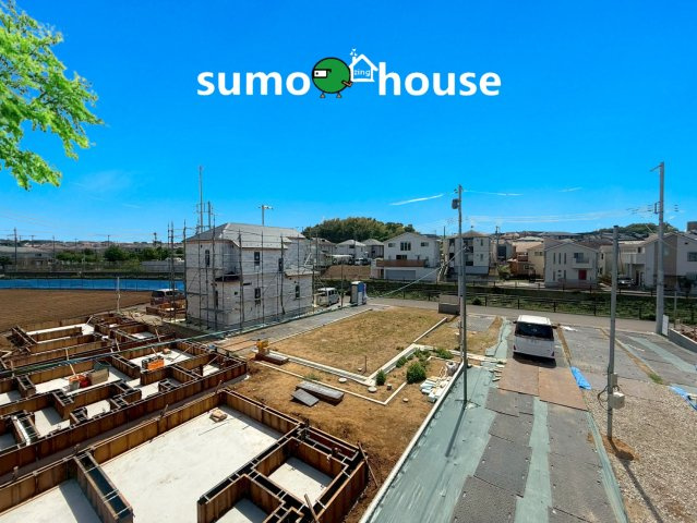 横浜市泉区新橋町6期　7号棟の前面道路含む現地写真|前面道路含む現地写真です