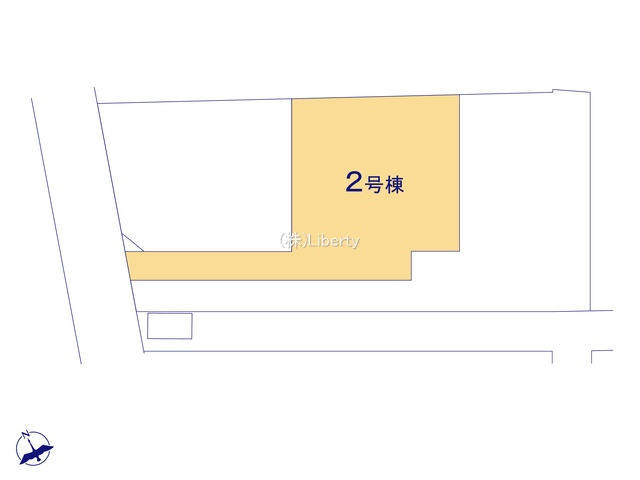 土浦市文京町1期　新築戸建　2号棟の区画図
