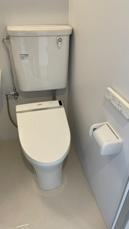 横浜市港北区綱島東６丁目の賃貸マンションのトイレ