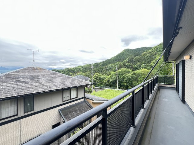五條市田園5丁目のバルコニー