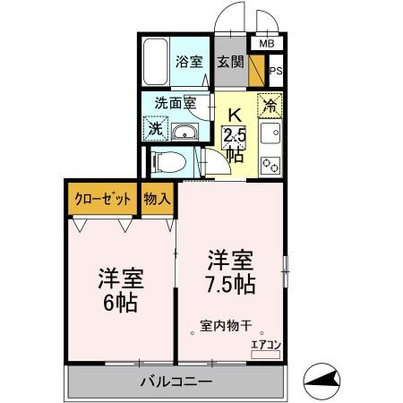 【間取り】 | Sun Heights（サンハイツ）