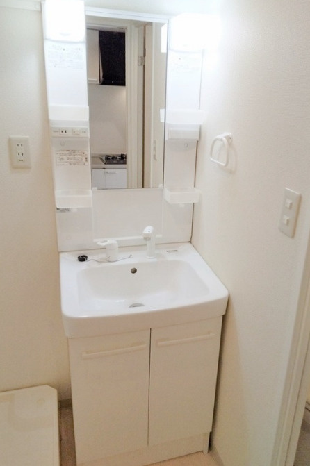 北区中十条２丁目の賃貸マンションの独立洗面台