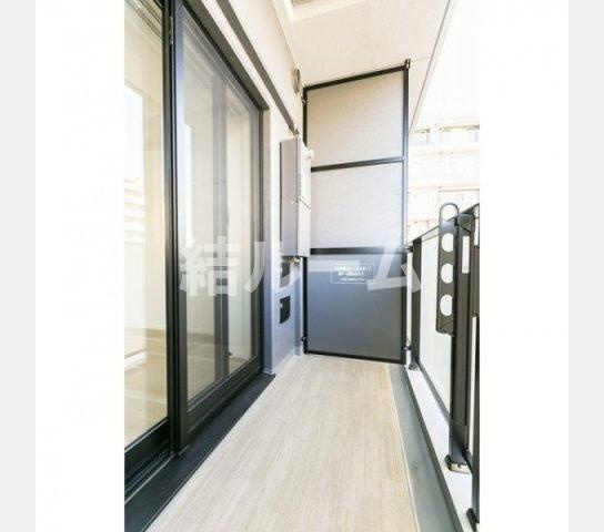 板橋区板橋１丁目の賃貸マンションのバルコニー
