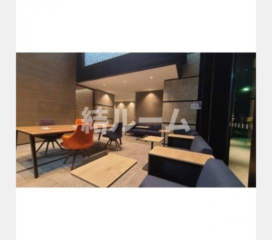 板橋区板橋１丁目の賃貸マンションのロビー